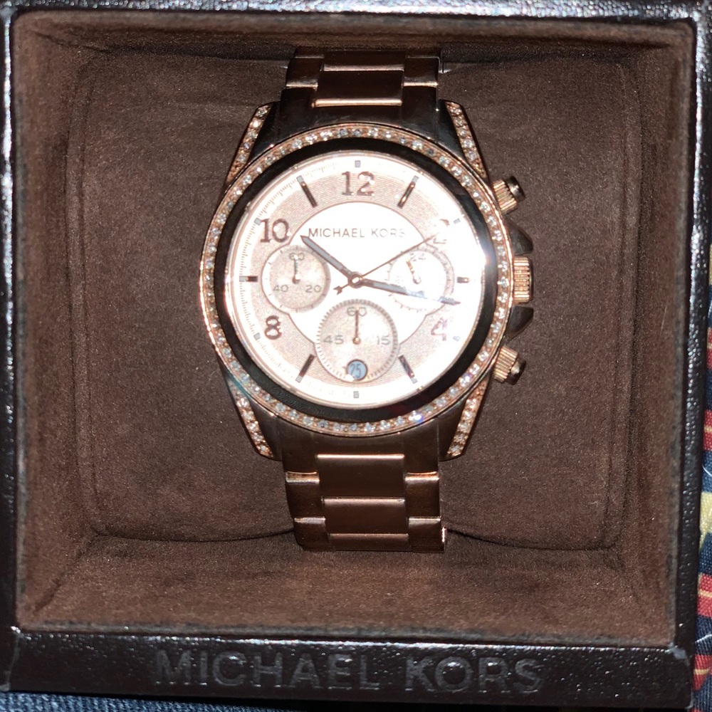Rose Gold Michael Kors Watch